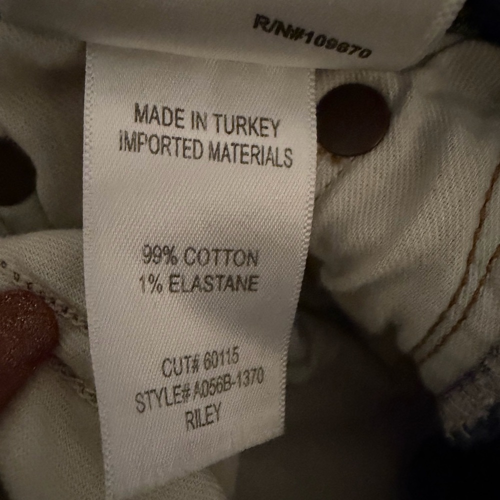 Agolde Riley High Rise Straight Crop Jeans - Frequnecy - Picture 13 of 13